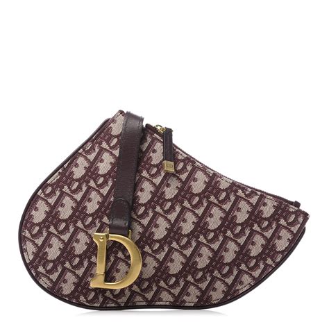 schmale saddle clutch dior